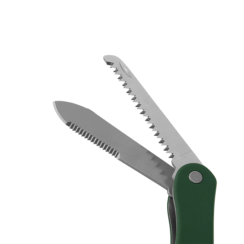 Zenport MFT45 7-in-1 Gardening Multi-Tool Pruner with Carrying Case, Green