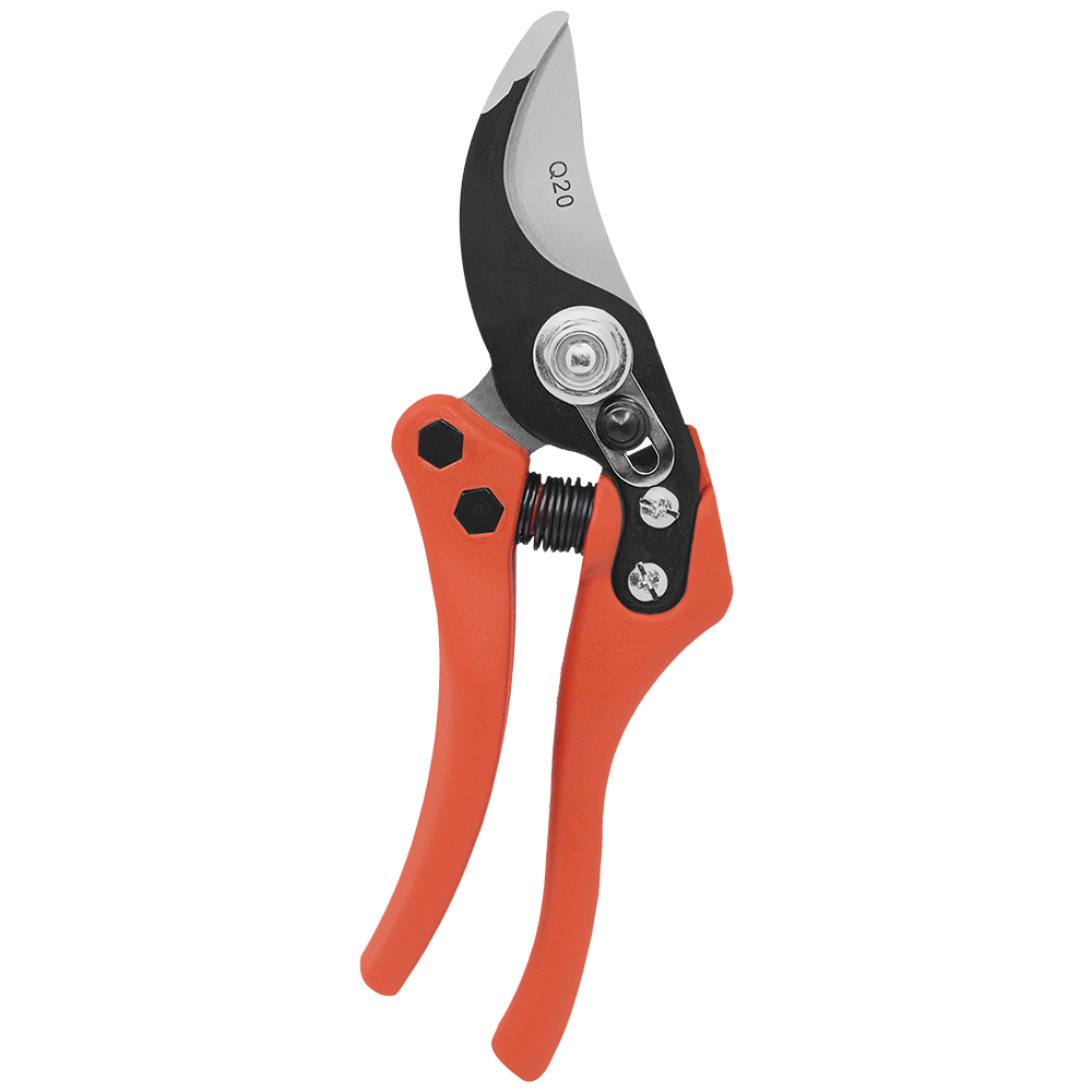 Zenport Q20 Euro-Pro Small Horticulture Pruner, Orange