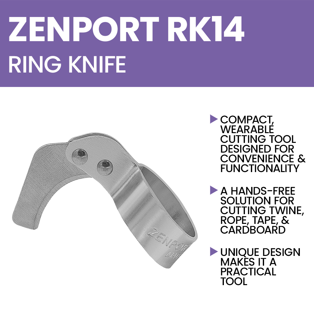Zenport RK14 Ring/Twine Knife, Size 14