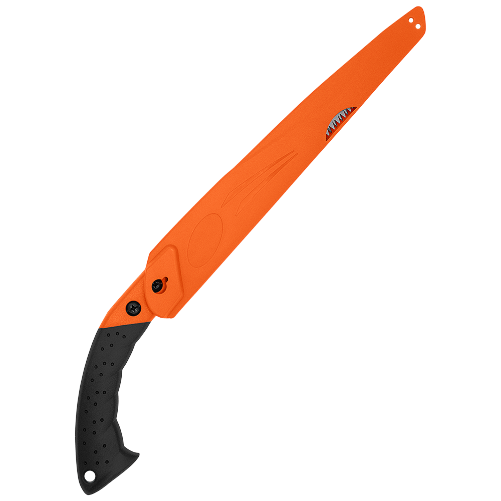 Zenport S300 Saw with Sheath, 12-Inch Straight Blade, 12 Inch High Carbon Steel Blade, Black