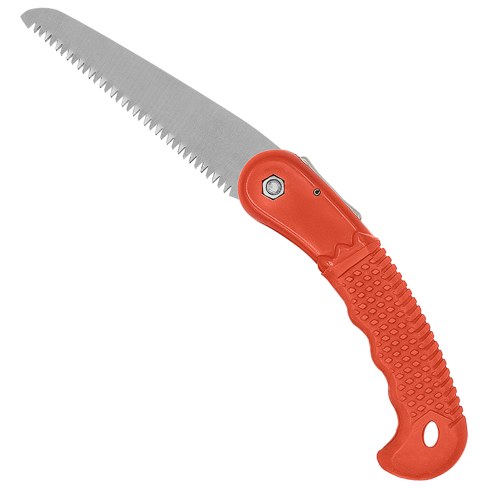 Zenport SF150 Folding Saw, 6 Inch Carbon Steel Blade, Red