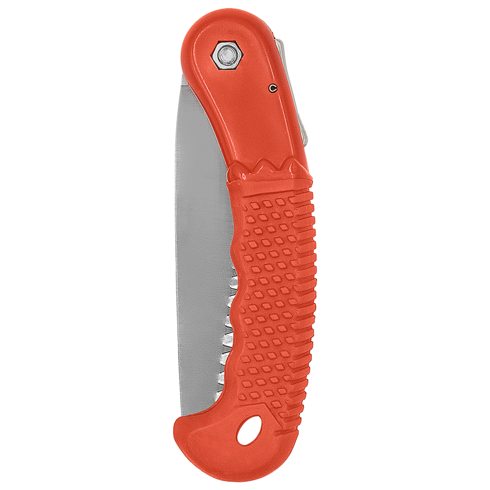 Zenport SF150 Folding Saw, 6 Inch Carbon Steel Blade, Red