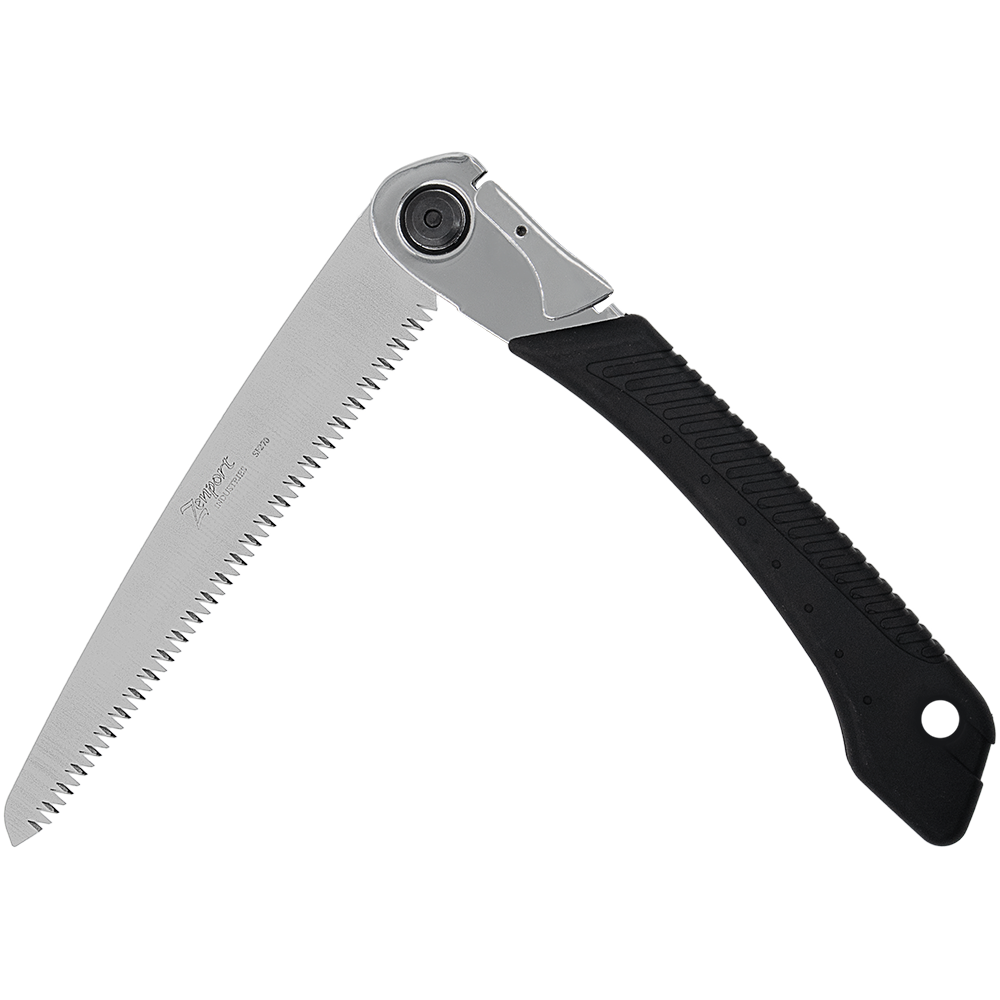 Zenport SF280 Folding Saw, 10.5 Inch Carbon Steel Blade, Black