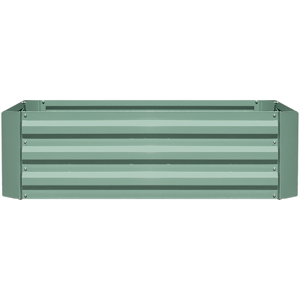Zenport WS1003 Raised Garden Bed Kit, Green (39.4"x39.4"x11.8"), Green