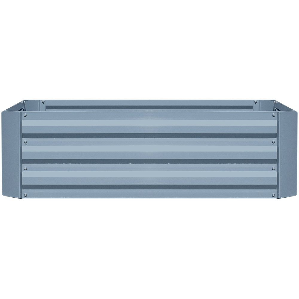 Zenport WS1203 Raised Garden Bed Kit, Gray (47.3"x35.4"x11.8"), Gray