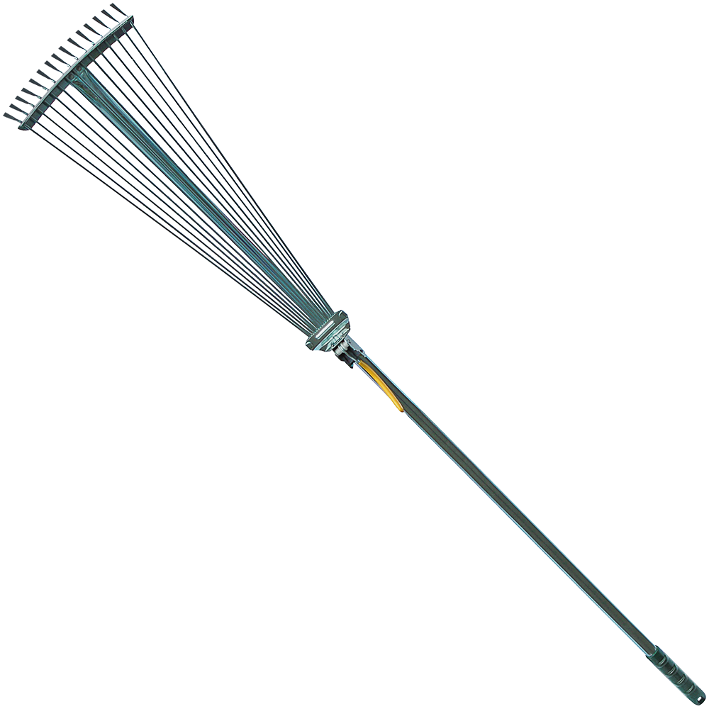 Rastrillo de acero ajustable Zenport ZL201, plateado