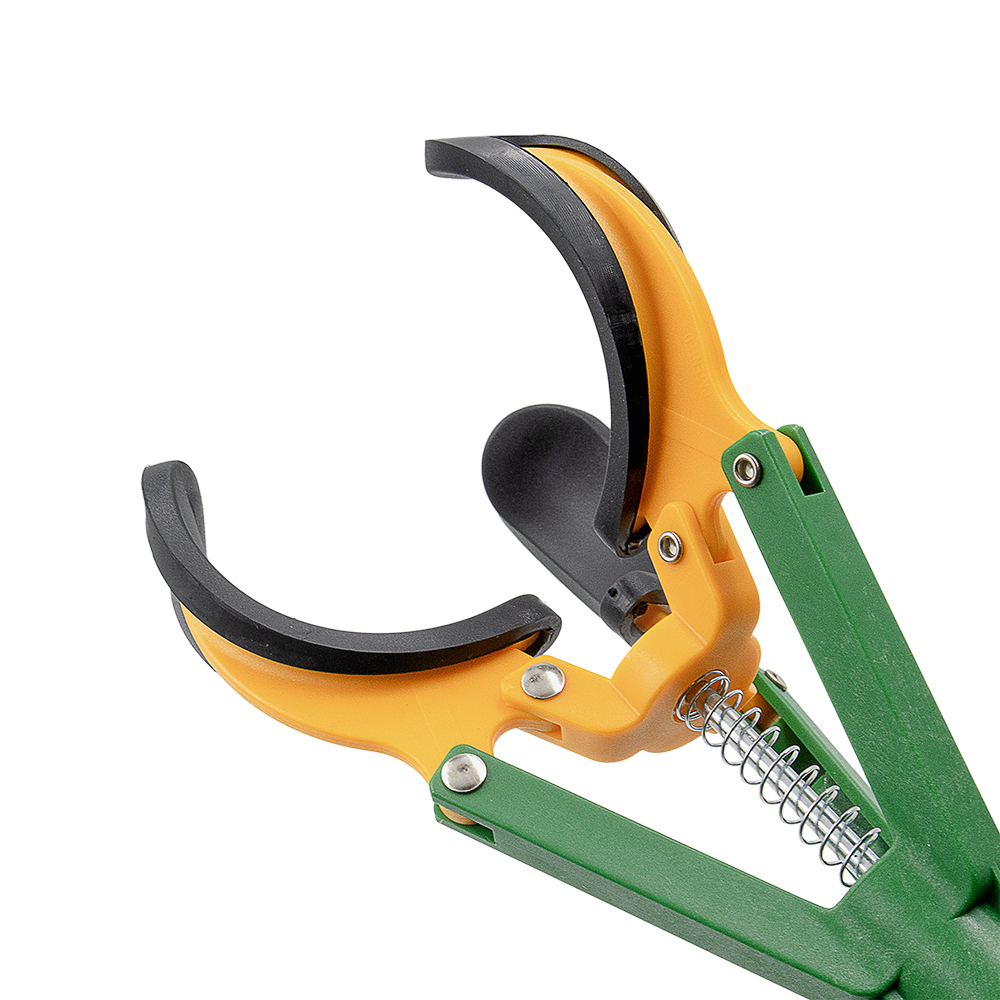 Recolector de frutas telescópico de largo alcance Zenport ZL6146A, extensión de 1,8 m, plateado