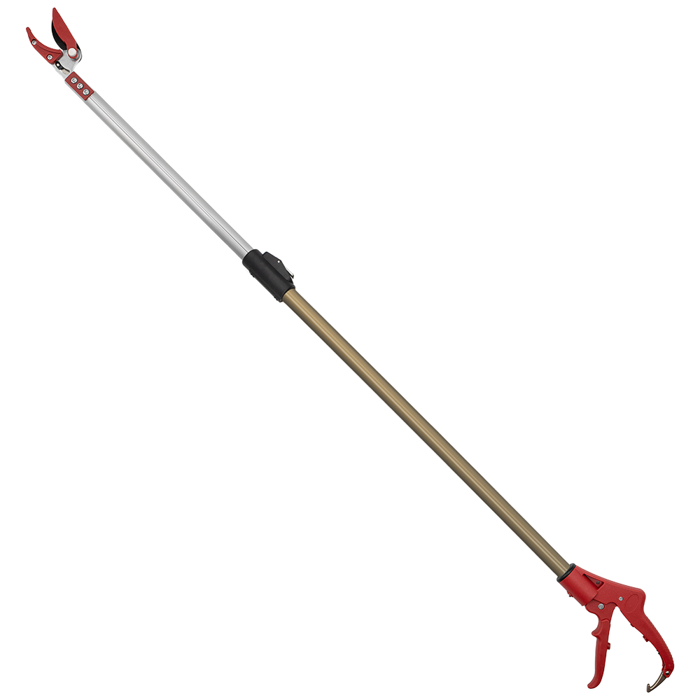 Podadora telescópica de largo alcance Zenport ZL615, extensible de 33,5 a 55,5 pulgadas